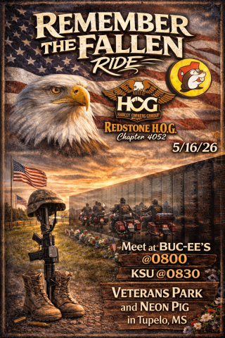 Chapter Ride H.O.G. Chapter Ride - Some Gave All | Redstone Chapter #4052 ...